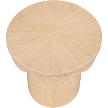 Dahlia Natural Oak Veneer End Table
