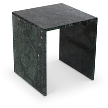 Pienza Green Marble End Table