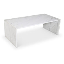 Pienza White Marble Coffee Table