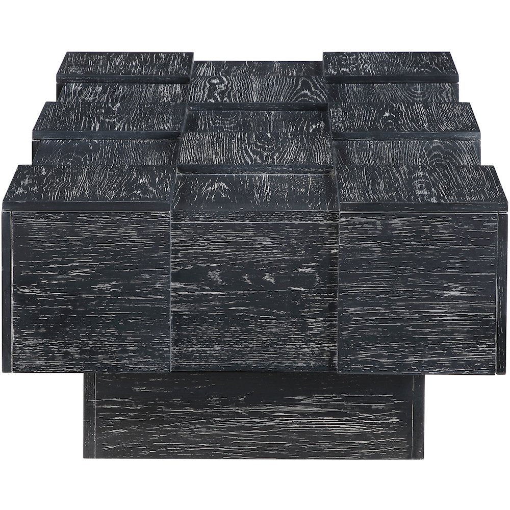 Anzio Black Oak Veneer Coffee Table
