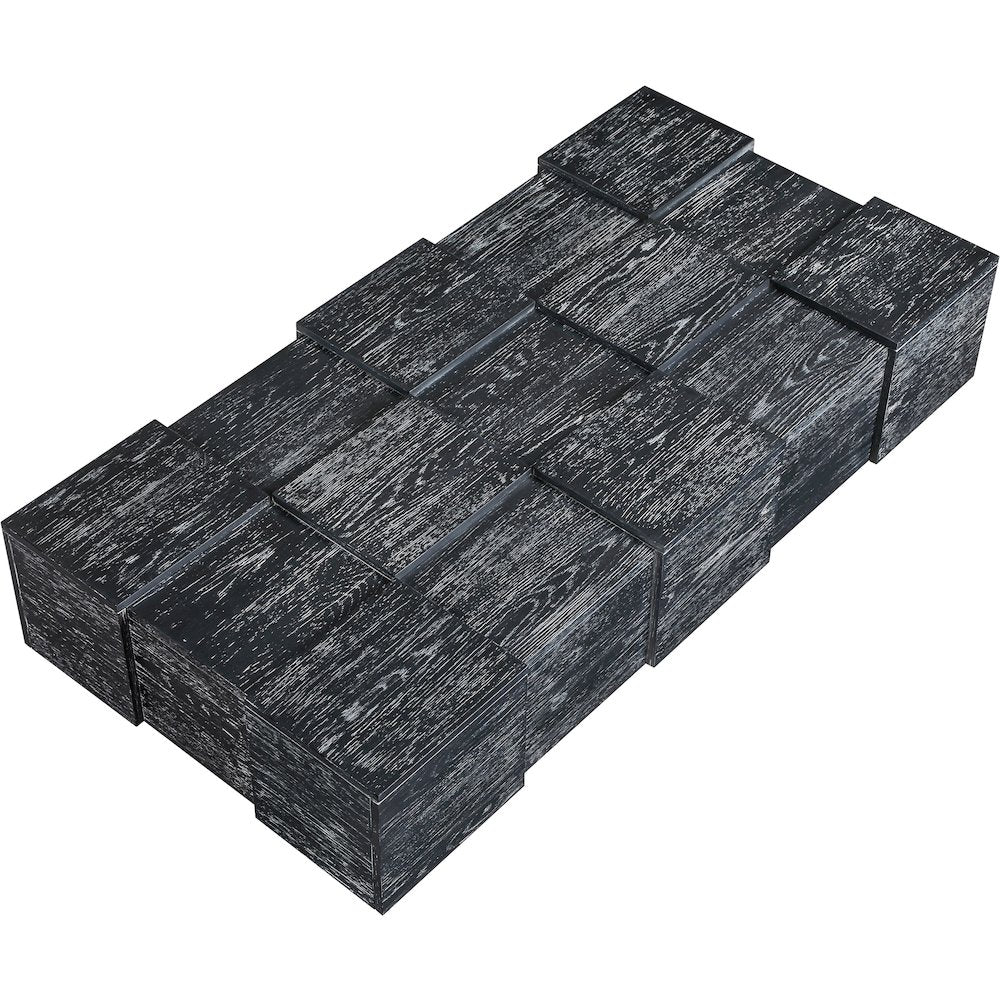 Anzio Black Oak Veneer Coffee Table