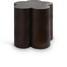 Lucky Brown Iron End Table