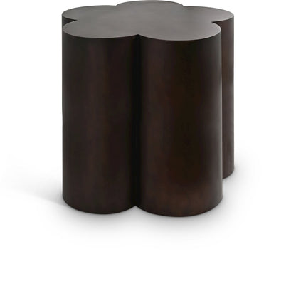Lucky Brown Iron End Table