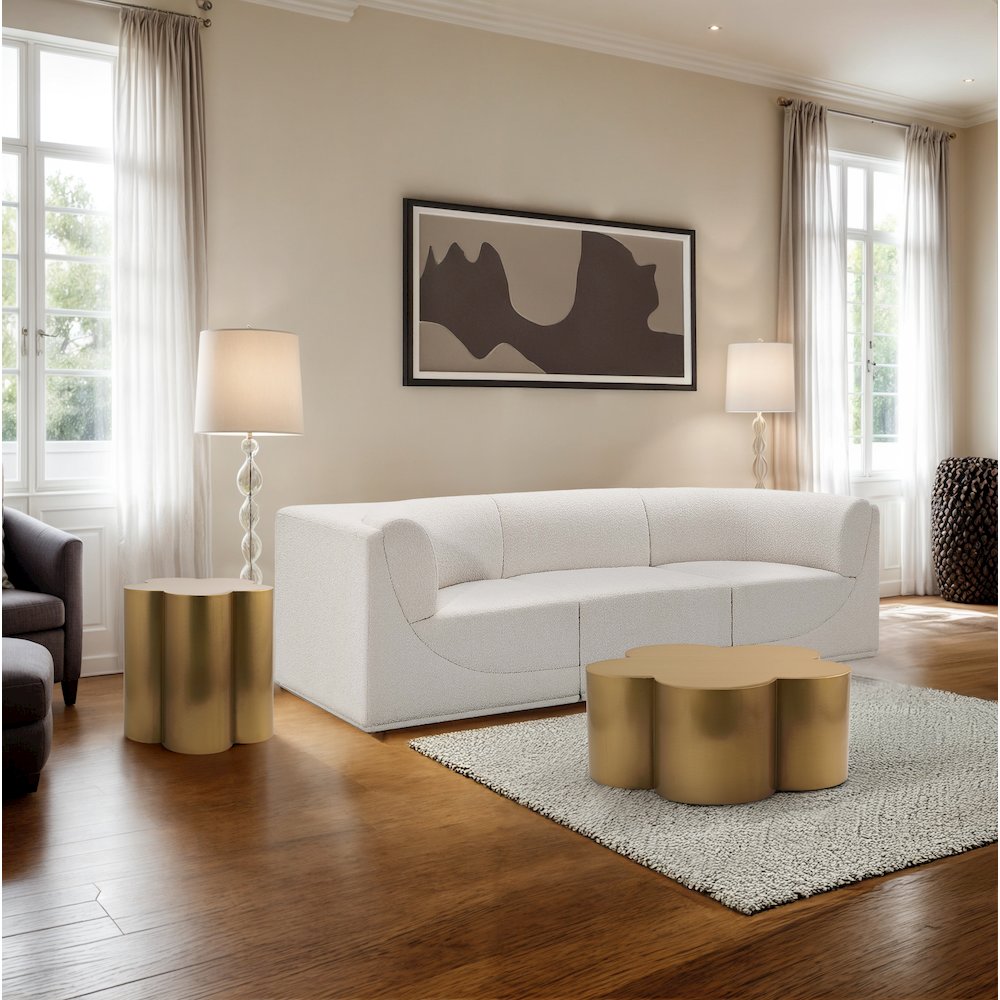 Lucky Gold Iron Coffee Table