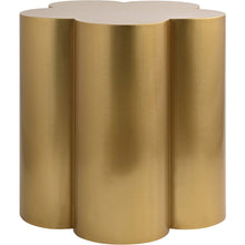 Lucky Gold Iron End Table