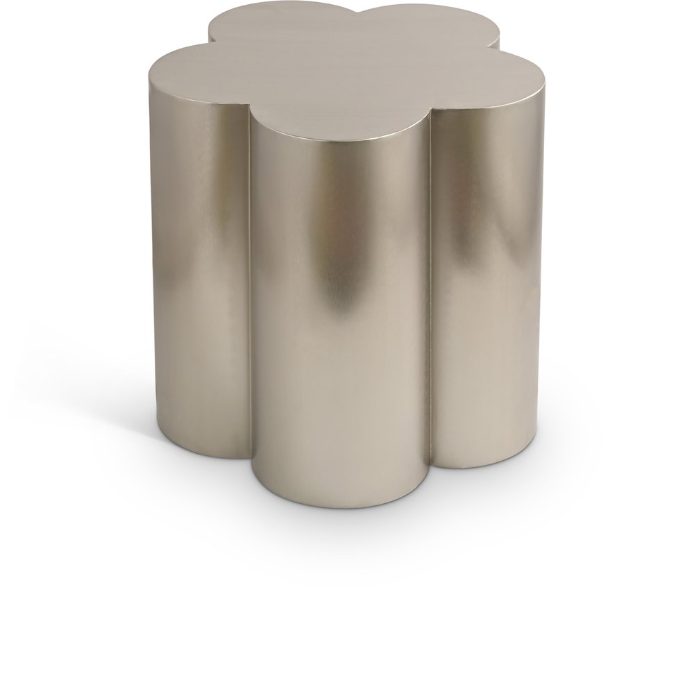 Lucky Silver Iron End Table