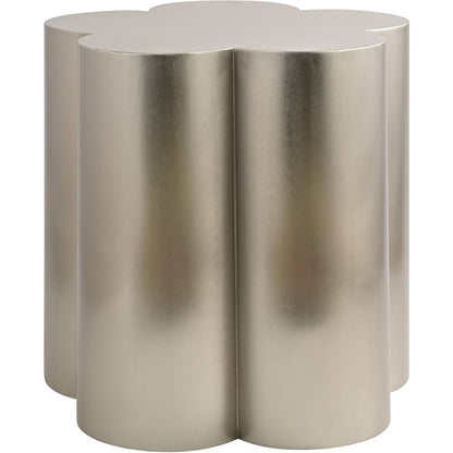 Lucky Silver Iron End Table