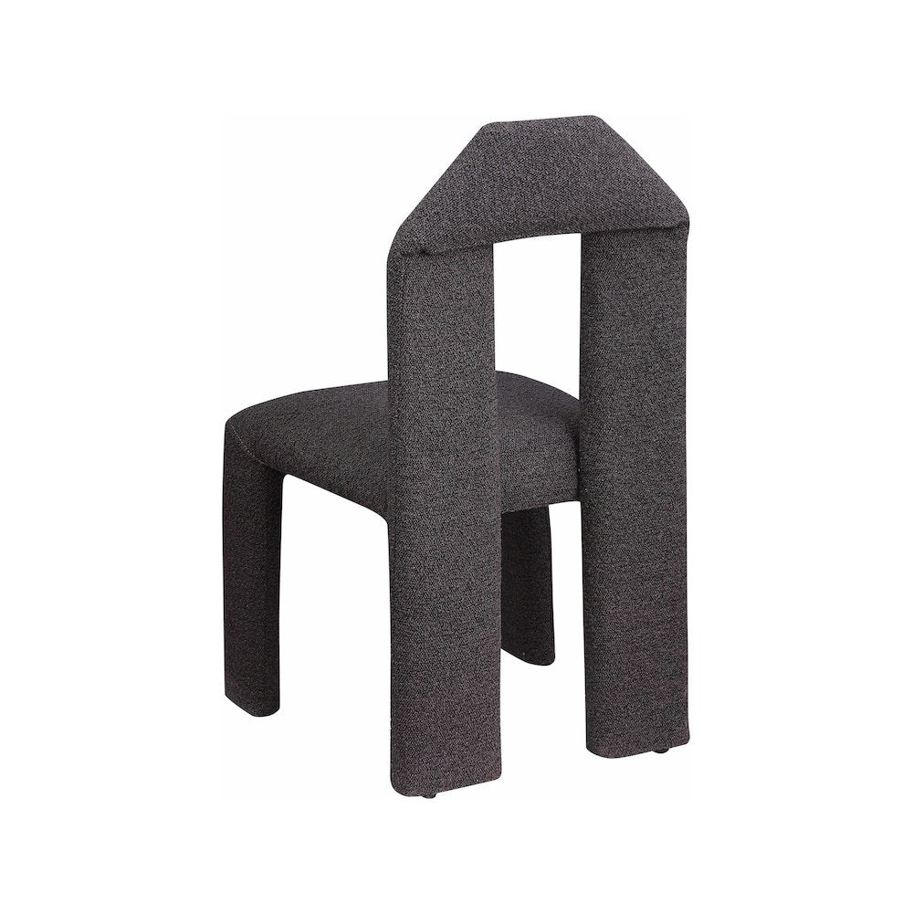 Bennett Brown Boucle Fabric Dining Chair, Set of 2