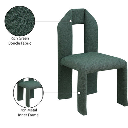 Bennett Green Boucle Fabric Dining Chair, Set of 2