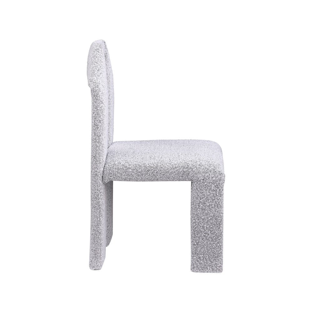 Bennett Grey Boucle Fabric Dining Chair, Set of 2