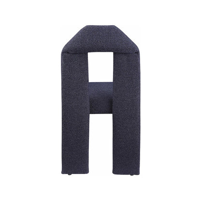 Bennett Navy Boucle Fabric Dining Chair, Set of 2