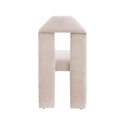 Bennett Beige Chenille Fabric Dining Chair, Set of 2
