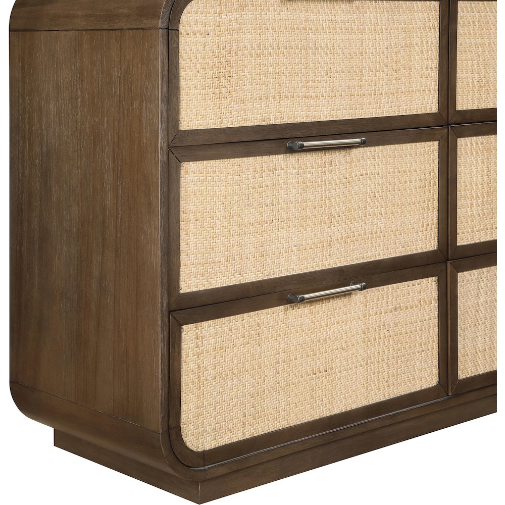 Windsor Brown Solid Wood Dresser