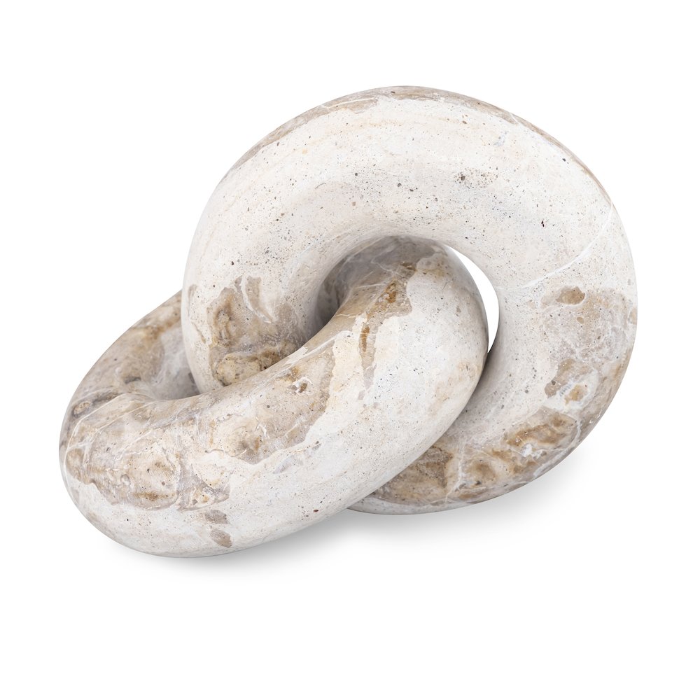 Knot Beige Marble Decorative Knot