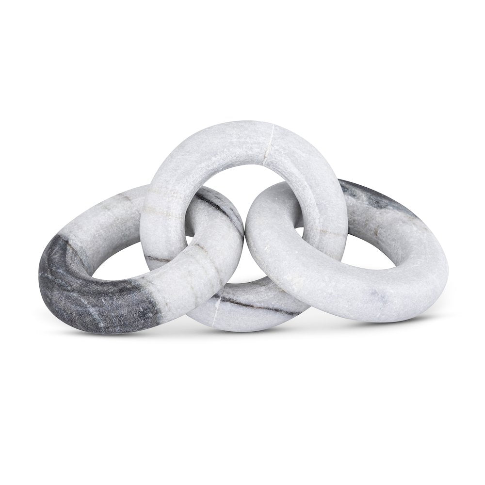 Rings Panda Marble Decorative Chain Links