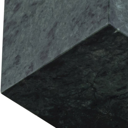 Block Green Marble Decorative Cube