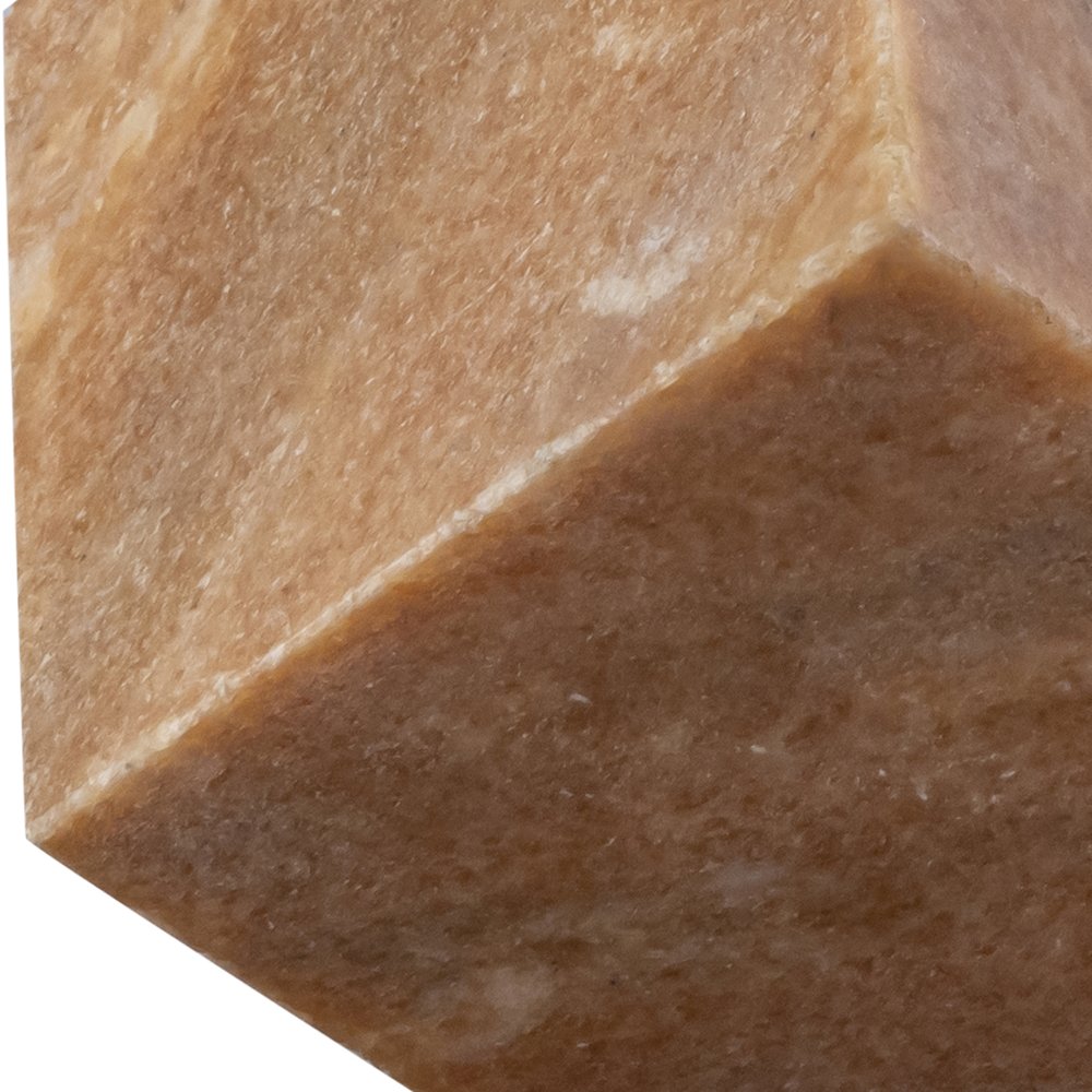 Block Pink Marble Decorative Cube