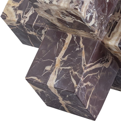 Jack Cherry Marble Decorative Jack Object