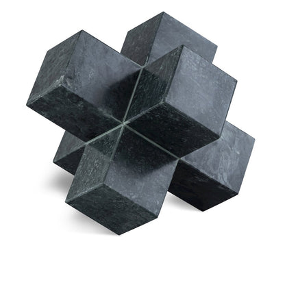 Jack Green Marble Decorative Jack Object