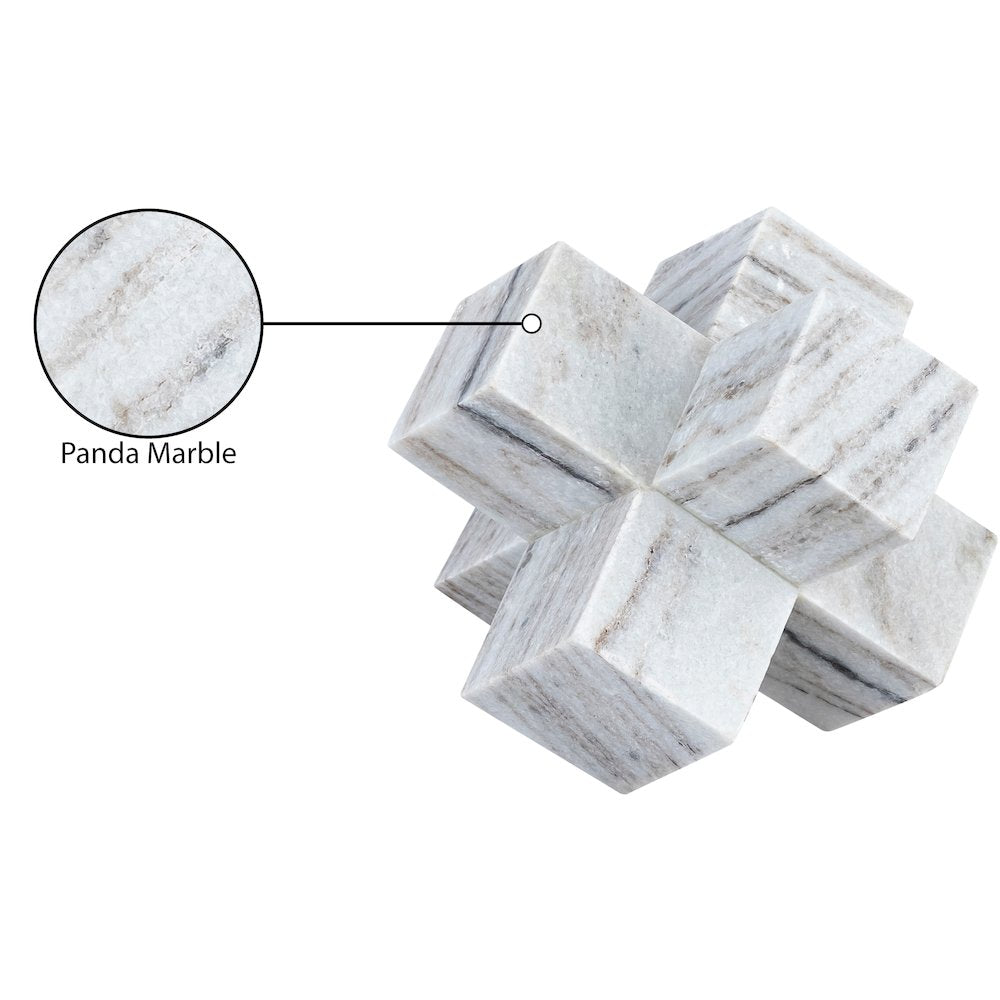 Jack Panda Marble Decorative Jack Object