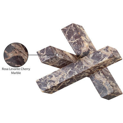 Stix Cherry Marble Decorative Object