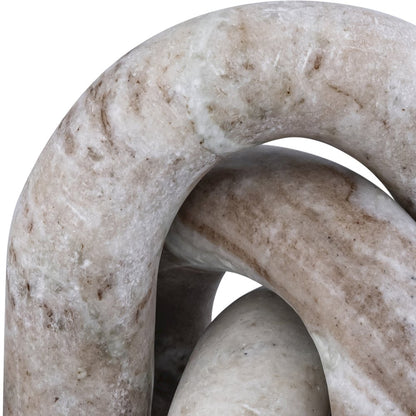 Arco Brown Marble 3pc. Decorative Object