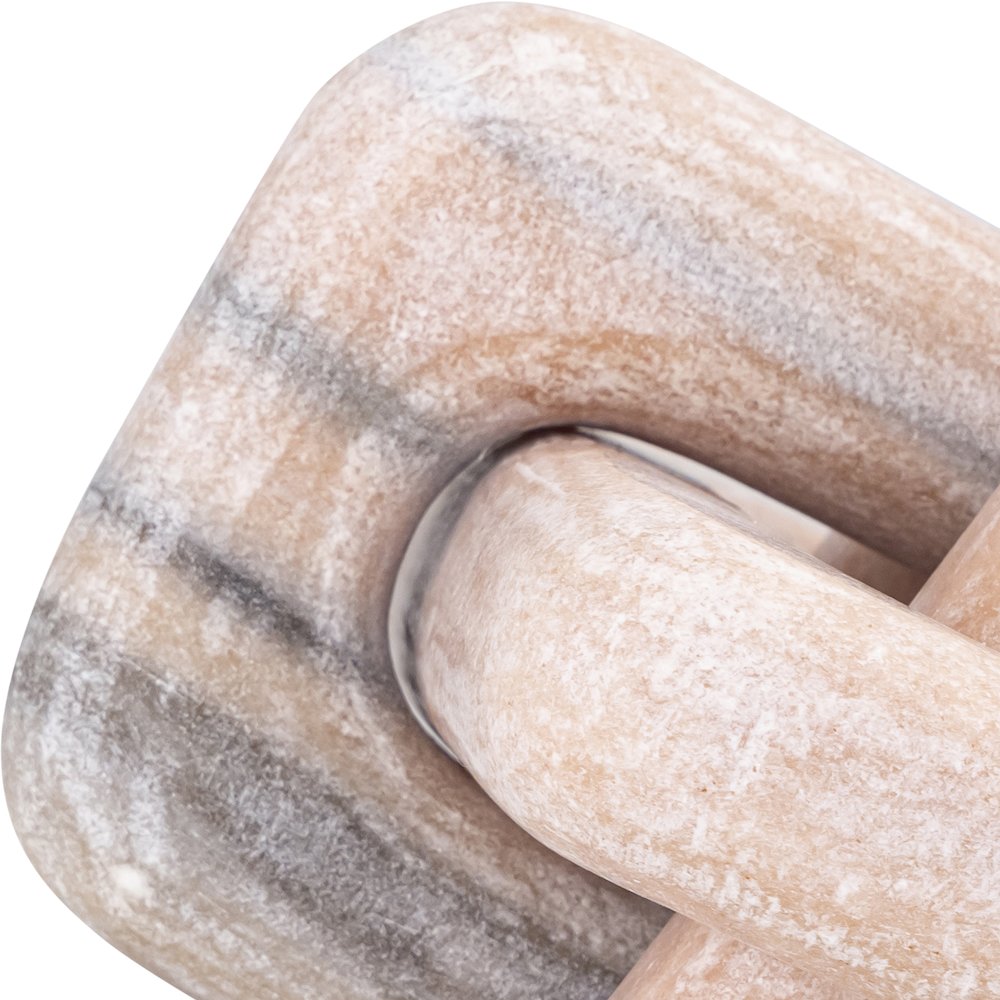 Bond Pink Marble Decorative Knot