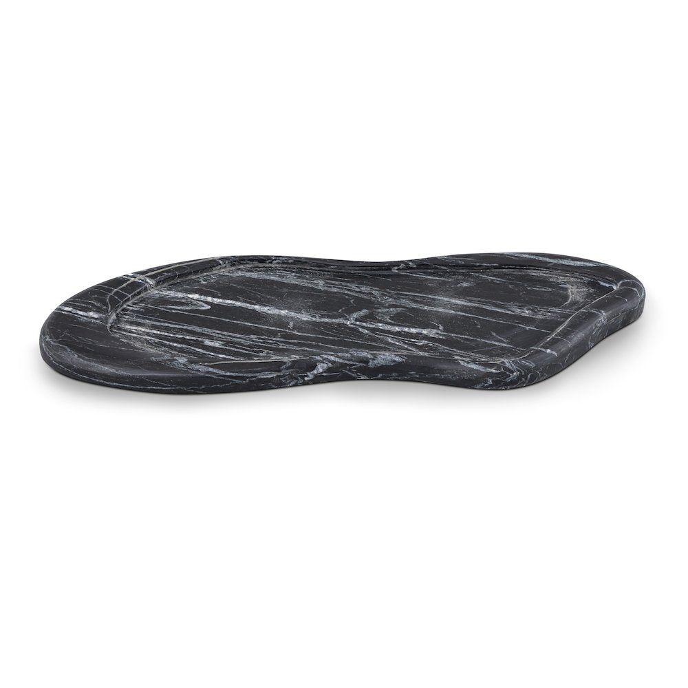 Arezzo Black Marble Tray