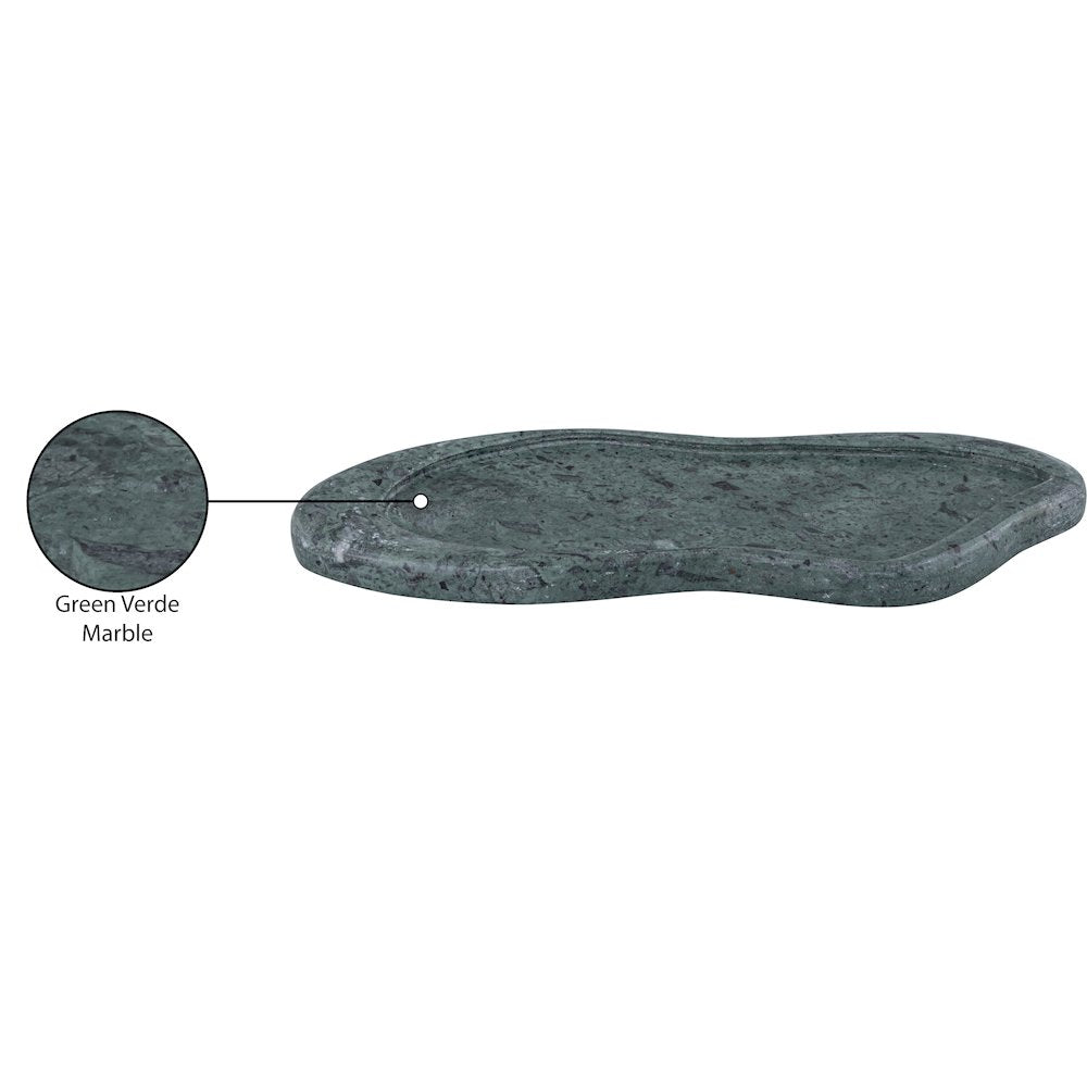 Arezzo Green Marble Tray
