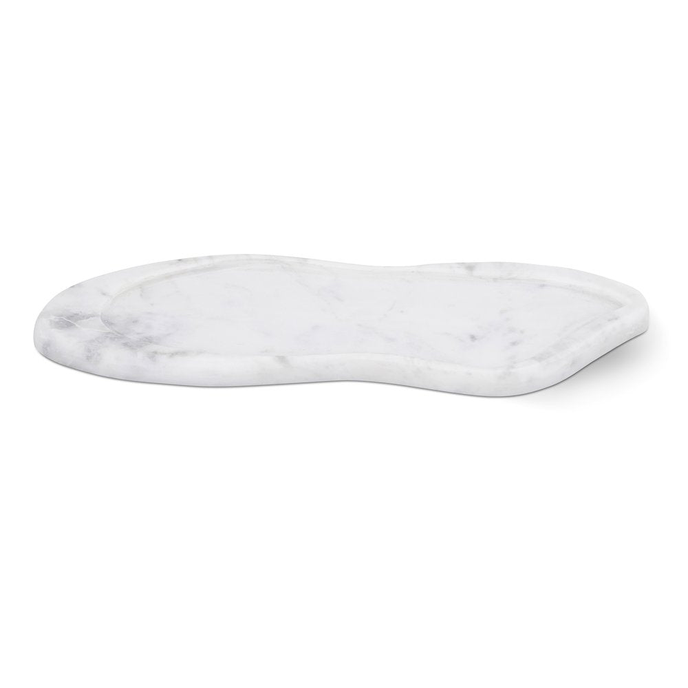Arezzo White Marble Tray