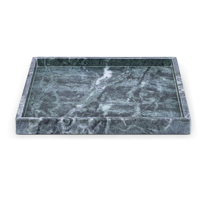 Barletta Green Square Marble Tray