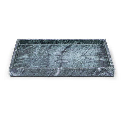 Barletta Green Rectangular Marble Tray