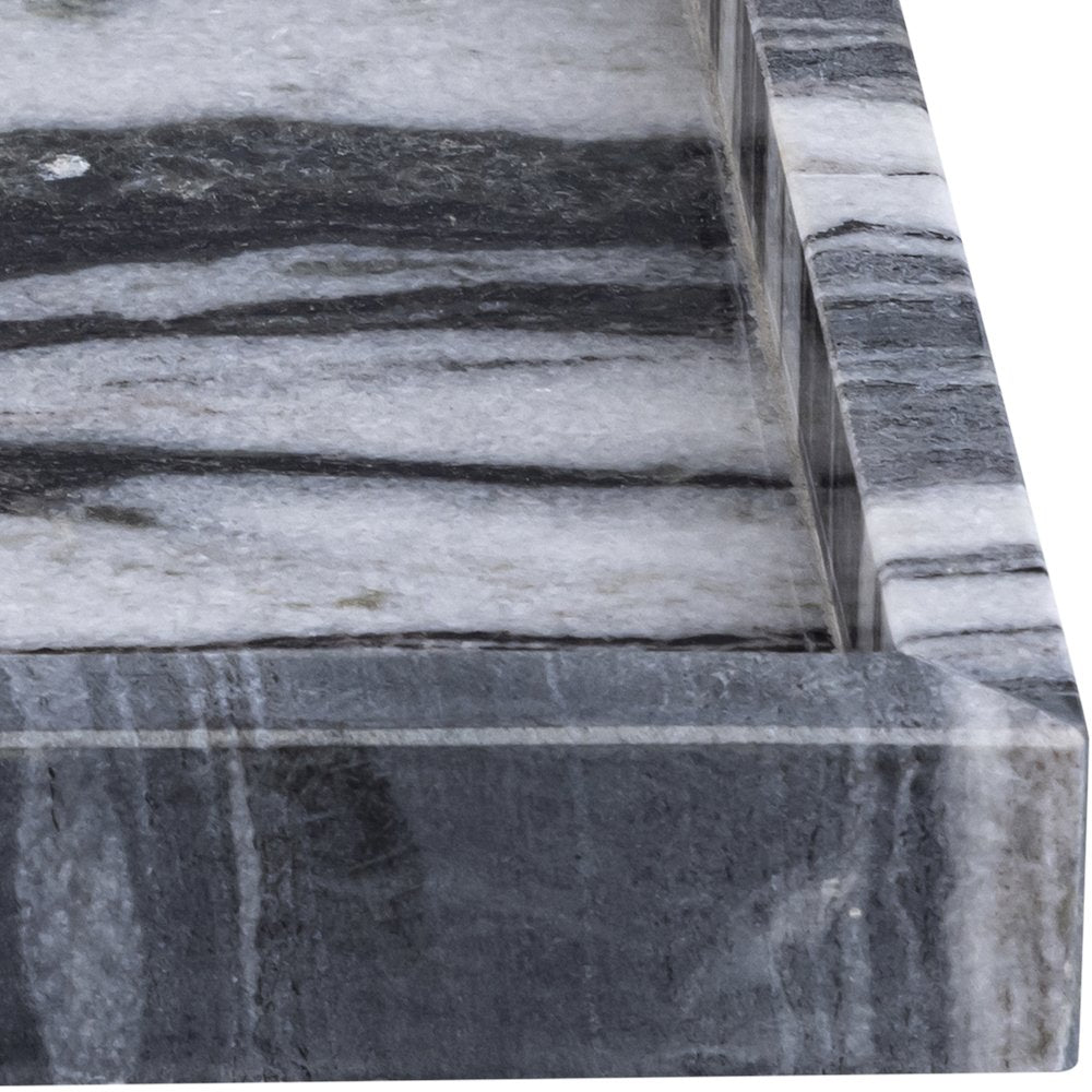 Barletta Panda Rectangular Marble Tray