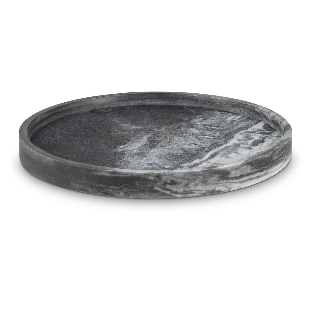 Barletta Panda Round Marble Tray