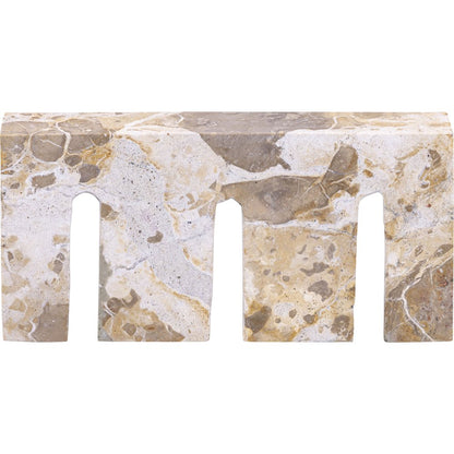 Curva Beige Marble Decorative Object