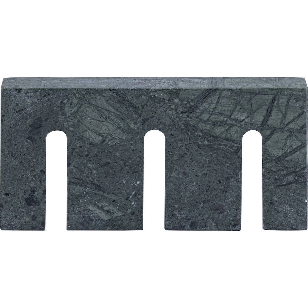Curva Green Marble Decorative Object