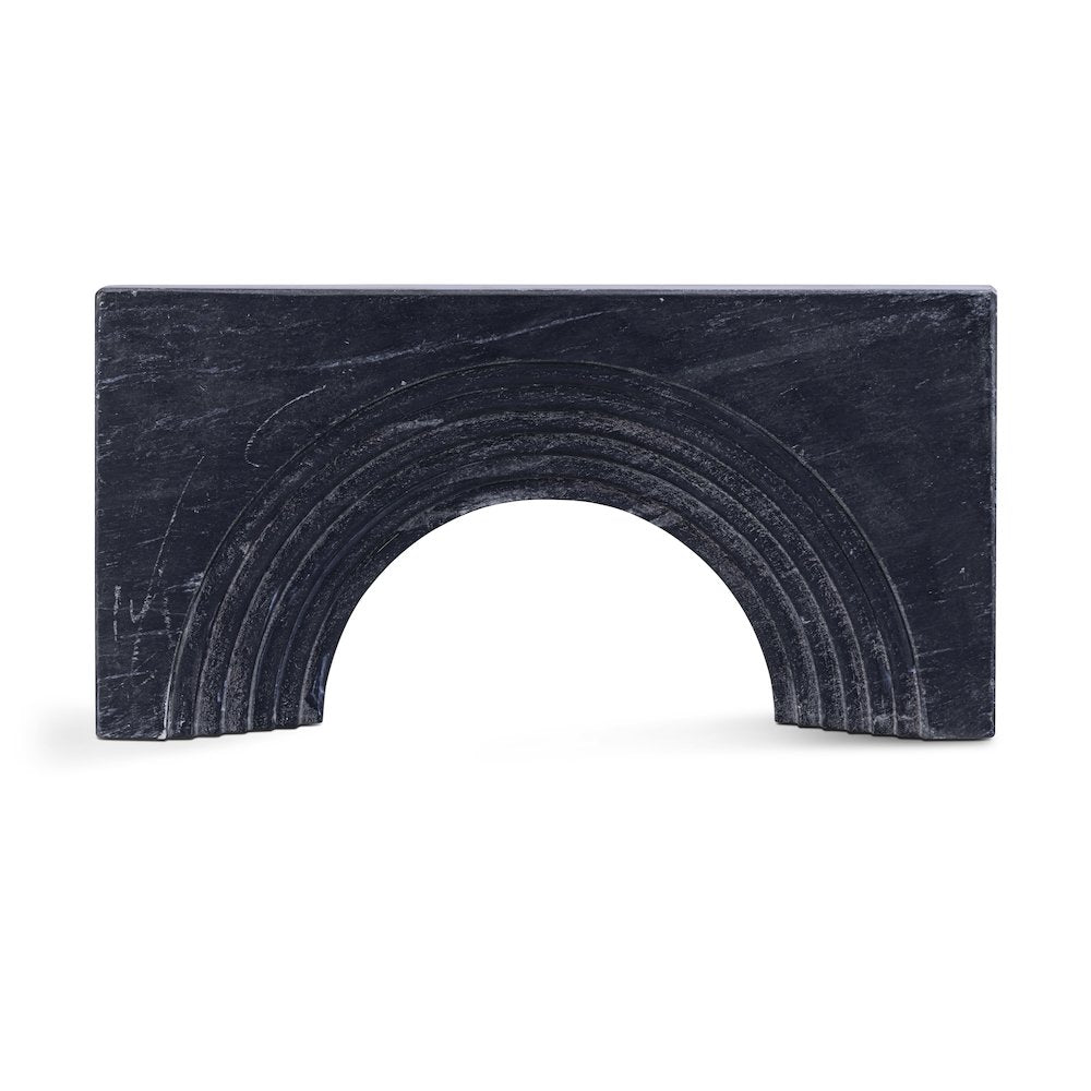 Cambre Black Marble Decorative Object