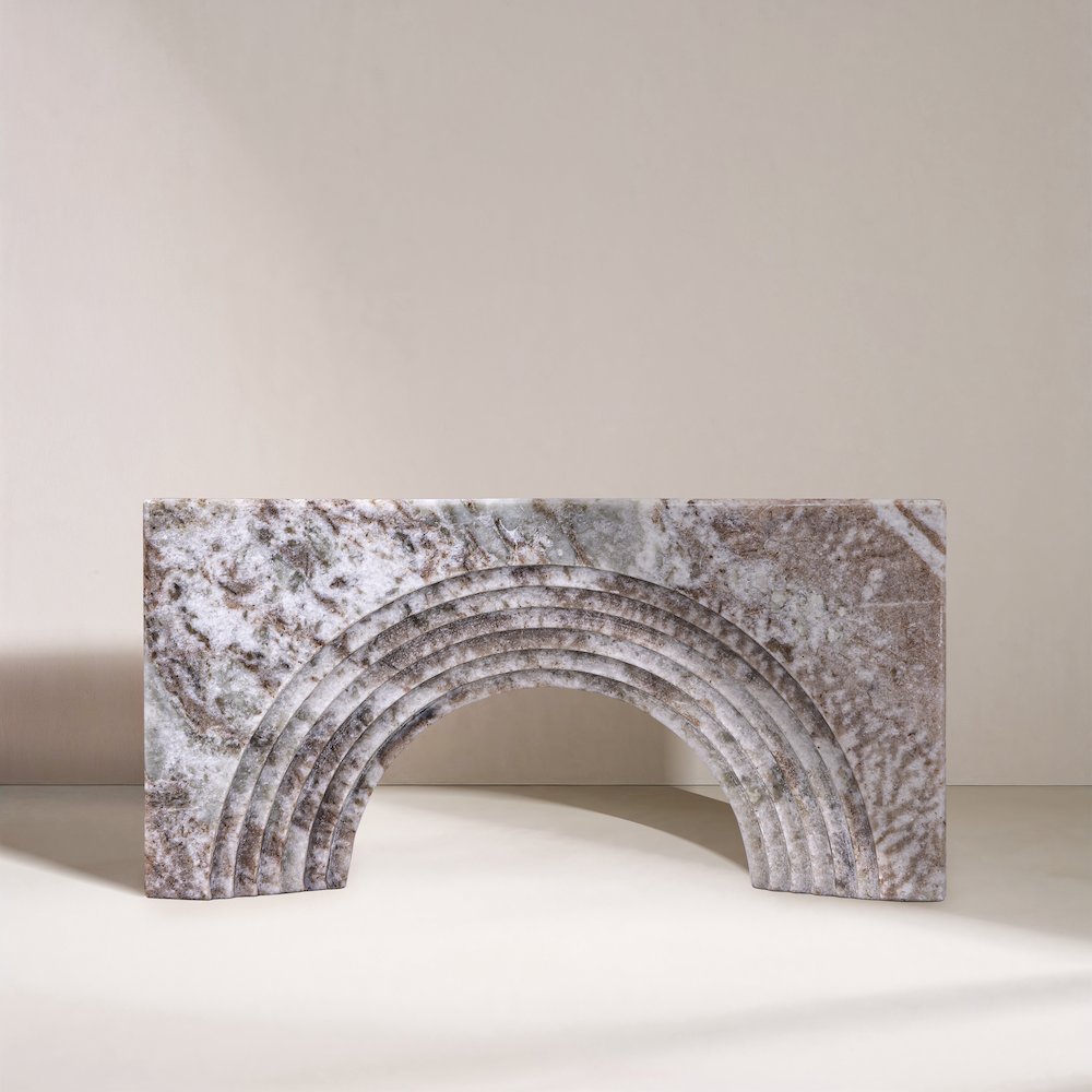 Cambre Brown Marble Decorative Object