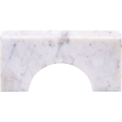 Cambre White Marble Decorative Object