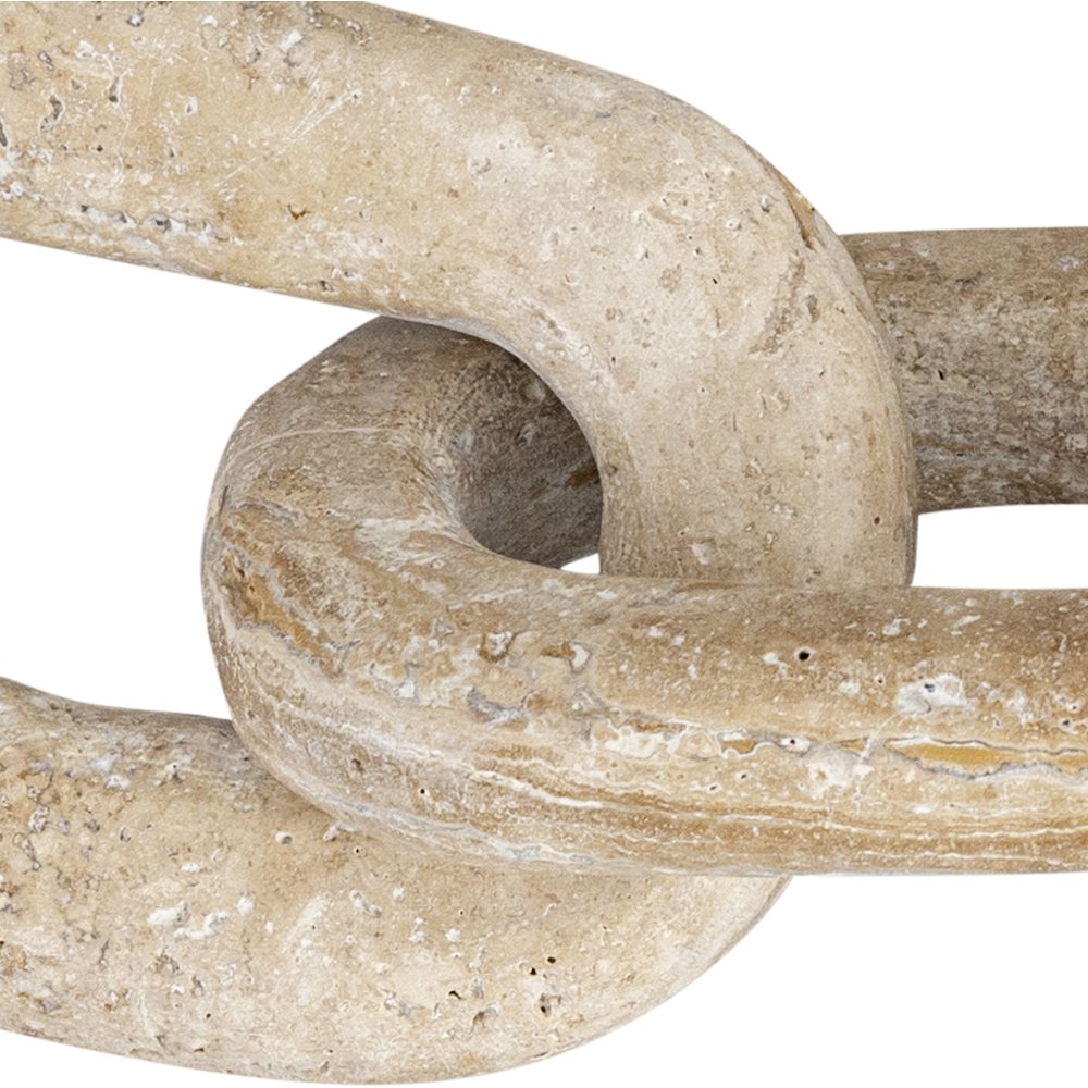 Lynx Beige Travertine Decorative Chain Links