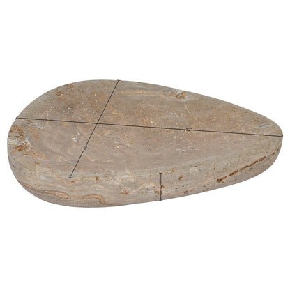 Whelan Grey Travertine Bowl