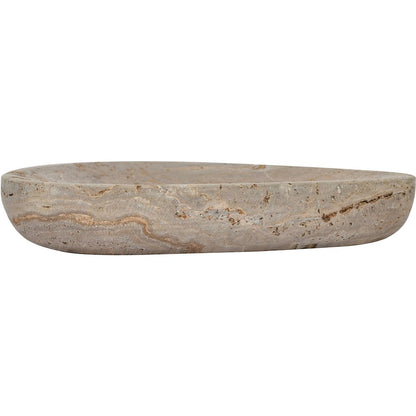Whelan Grey Travertine Bowl