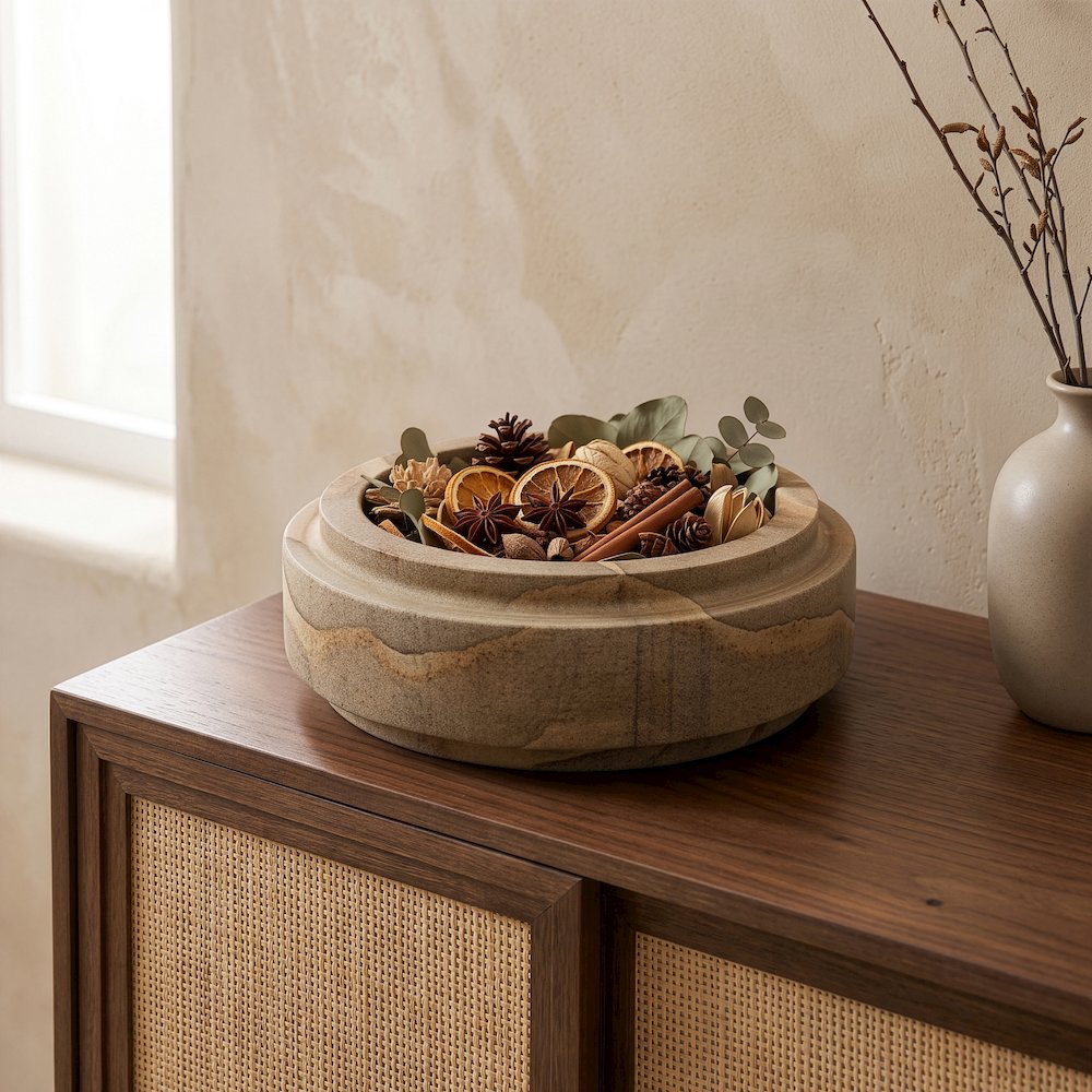 Parsons Sand Sandstone Bowl