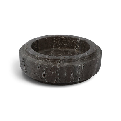 Parsons Grey Travertine Bowl