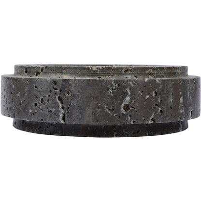 Parsons Grey Travertine Bowl