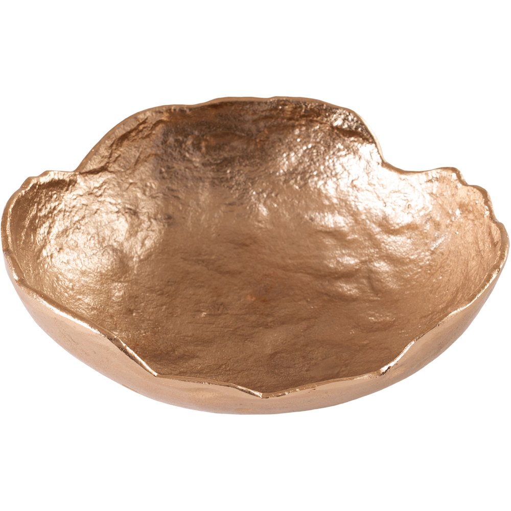 Calyx Brass Aluminum Decorative Bowl