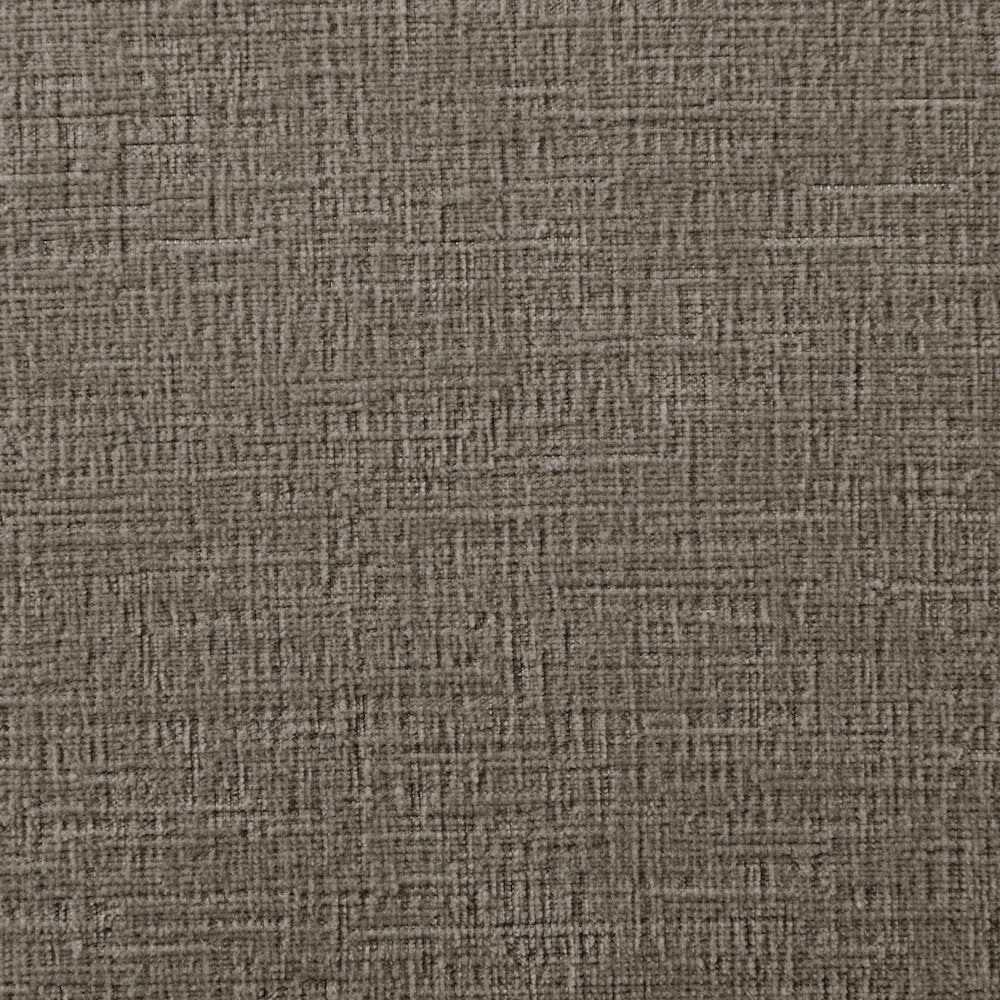 Andaz Taupe Chenille Fabric Upholstered Twin Trundle Bed