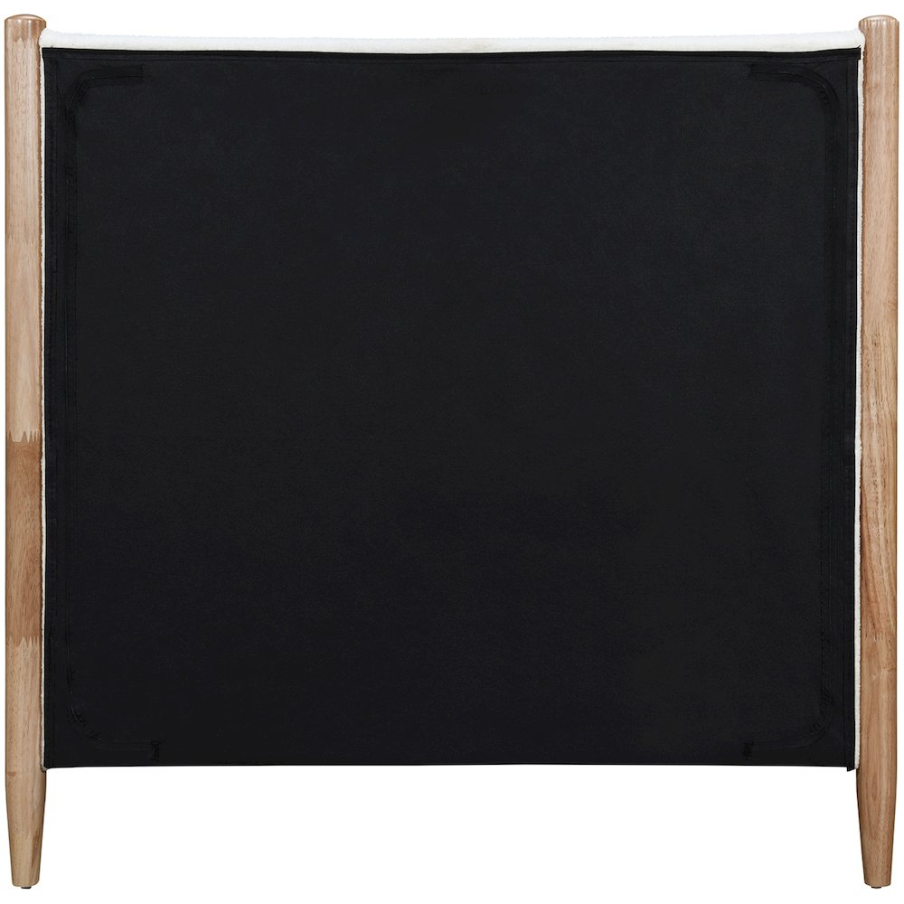 Arbor Cream Fabric Twin Bed