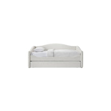 Arlo Cream Boucle Fabric Upholstered Twin Daybed