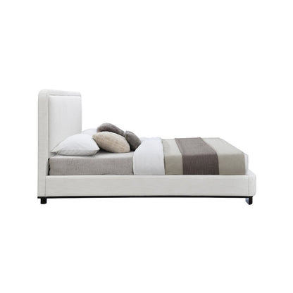 Nolita Cream Linen Textured Fabric Full Bed